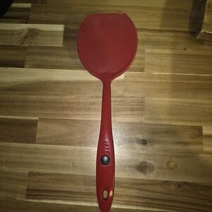 Vtg Melamine 12" SPATULA Turner FLIPPER~Red Utensil~MCM